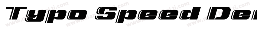 Typo Speed Demo字体转换